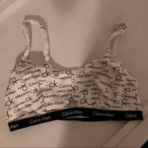 NWOT Calvin Klein bralette